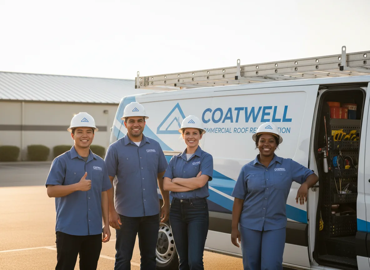 Commercial roof coating company in Blue Ridge, GA